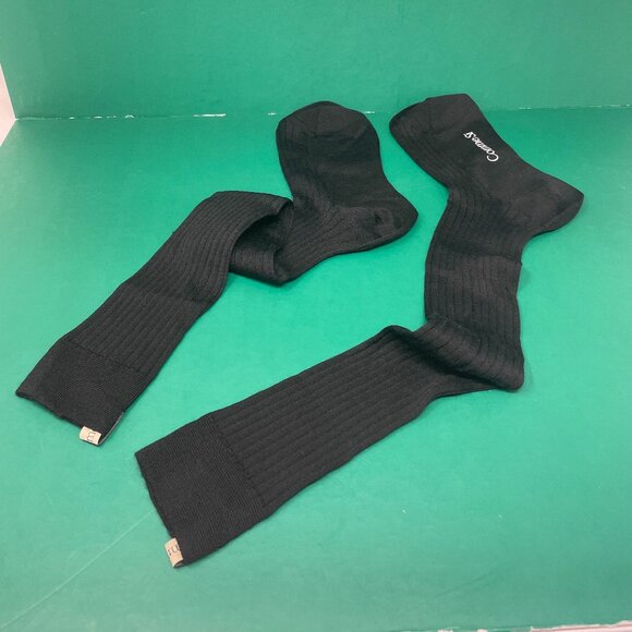 NWOT | Comme Si | The Knee High Sock in Black - Picture 2 of 2